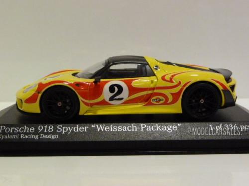 Porsche 918 Spyder - Weissach Package