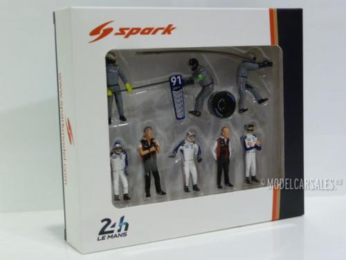 Diorama Figurines 24h Le Mans Porsche pitcrew
