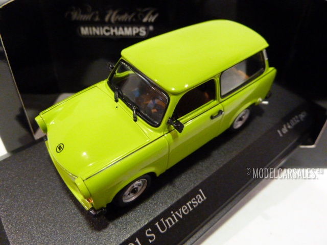 Trabant 601 S Universal Green 1:43 400014010 MINICHAMPS