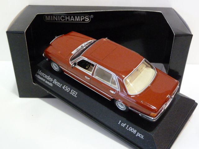 ミニカー Mercedes-Benz 450 SEL 6.9 1/43 Mercedes-benz 450 SEL 6.9 (w116) Brilliant Red Metallic 1:43