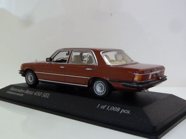 ミニカー Mercedes-Benz 450 SEL 6.9 1/43 Mercedes-benz 450 SEL 6.9 (w116) Brilliant Red Metallic 1:43