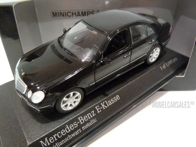 Mercedes-benz E-Class (w211) Black Metallic 1:43 400036001