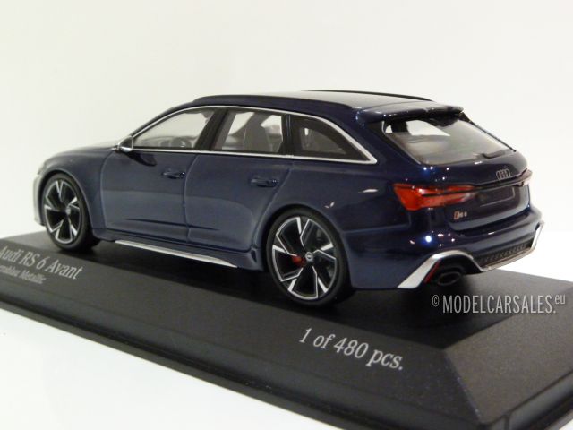 Yahoo!オークション - Audi 純正 特注 Audi RS6 Avant 紺 1/43