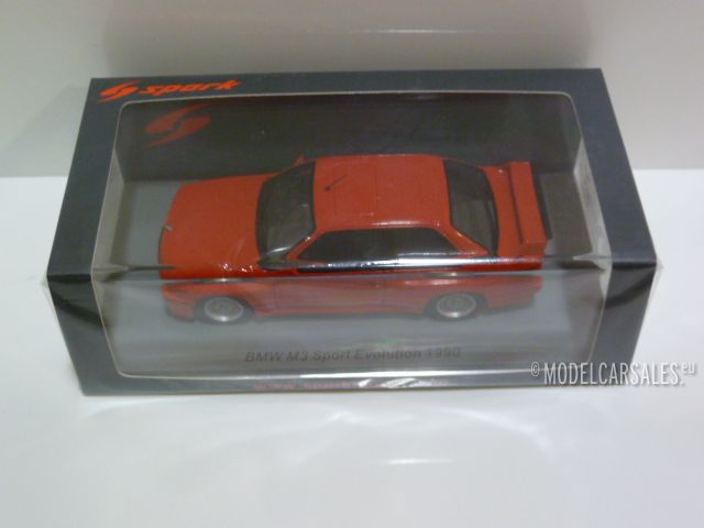 BMW M3 (e30) Sport Evolution Red 1:43 S8003 SPARK diecast